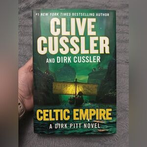 Clive Cussler 'Celtic Empire' Hardcover Book